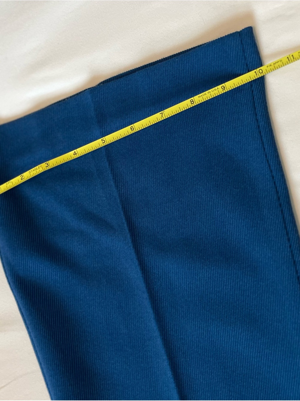 Ann Taylor Belted Pants - Blue - Picture 7 of 8